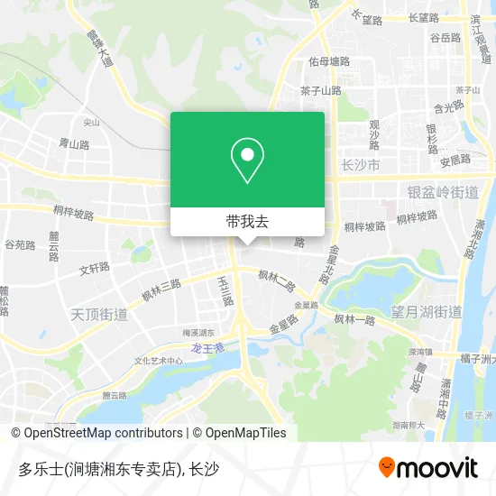 多乐士(涧塘湘东专卖店)地图