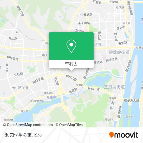 和园学生公寓地图