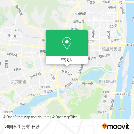 和园学生公寓地图