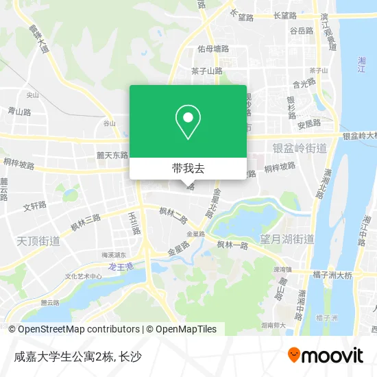 咸嘉大学生公寓2栋地图