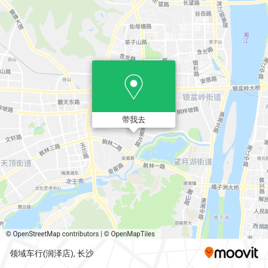 领域车行(润泽店)地图