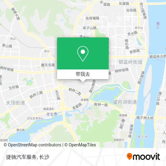 捷驰汽车服务地图