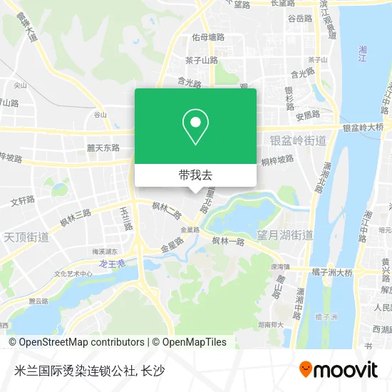 米兰国际烫染连锁公社地图