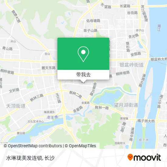 水琳珑美发连锁地图