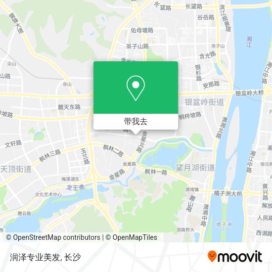 润泽专业美发地图