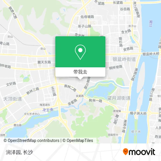 润泽园地图