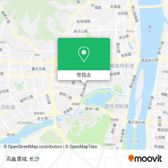 高鑫麓城地图
