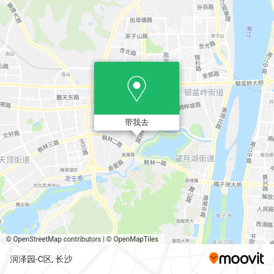 润泽园-C区地图