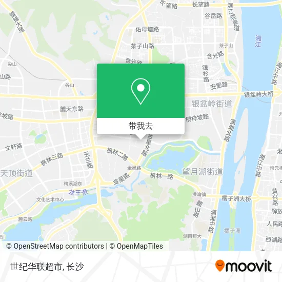 世纪华联超市地图