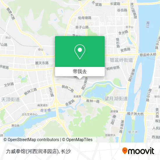 力威拳馆(河西润泽园店)地图