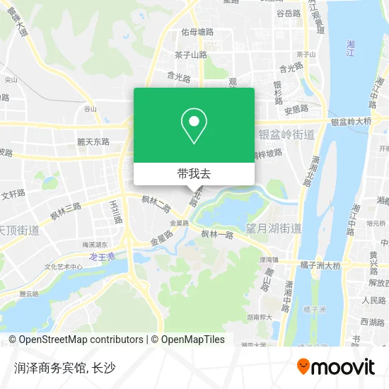 润泽商务宾馆地图