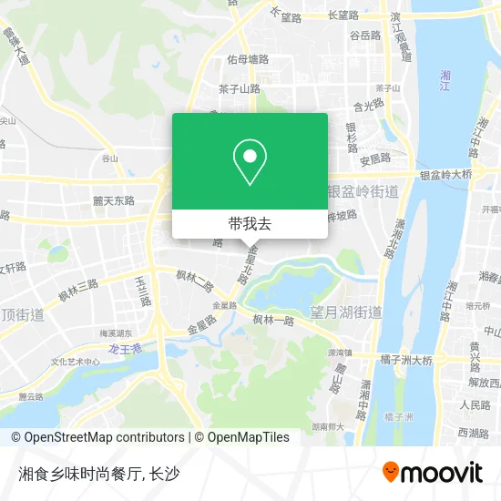 湘食乡味时尚餐厅地图