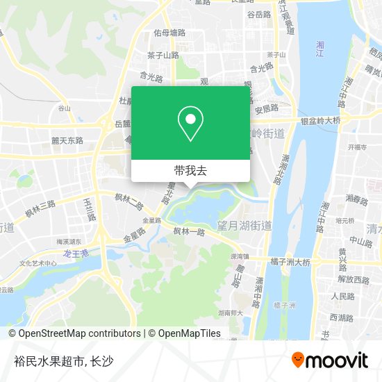 裕民水果超市地图
