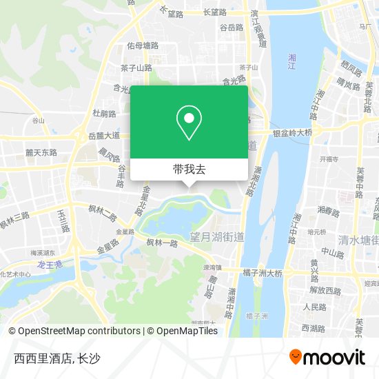 西西里酒店地图