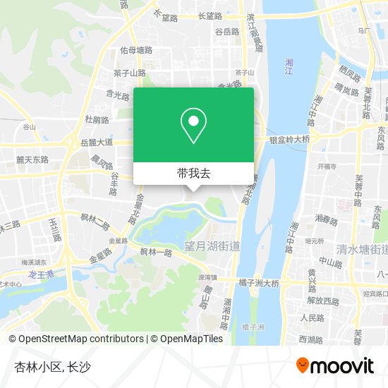 杏林小区地图