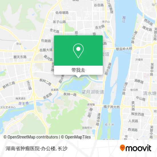 湖南省肿瘤医院-办公楼地图