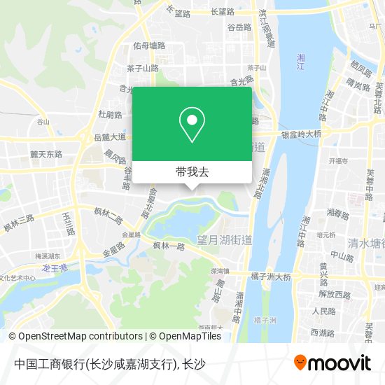 中国工商银行(长沙咸嘉湖支行)地图