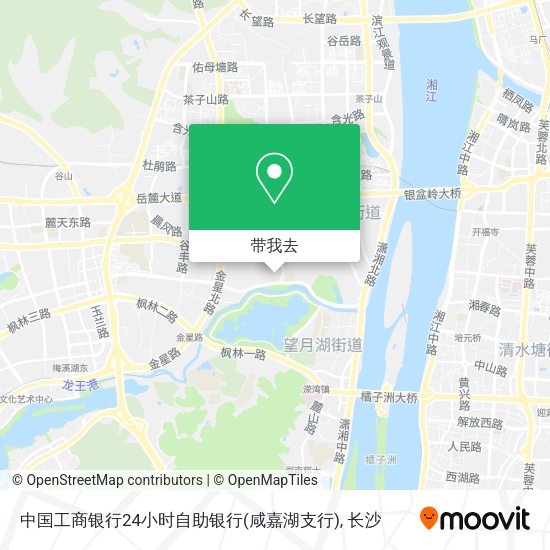 中国工商银行24小时自助银行(咸嘉湖支行)地图
