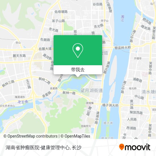 湖南省肿瘤医院-健康管理中心地图