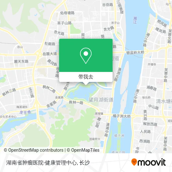 湖南省肿瘤医院-健康管理中心地图