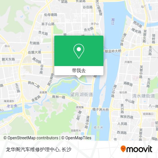 龙华阁汽车维修护理中心地图