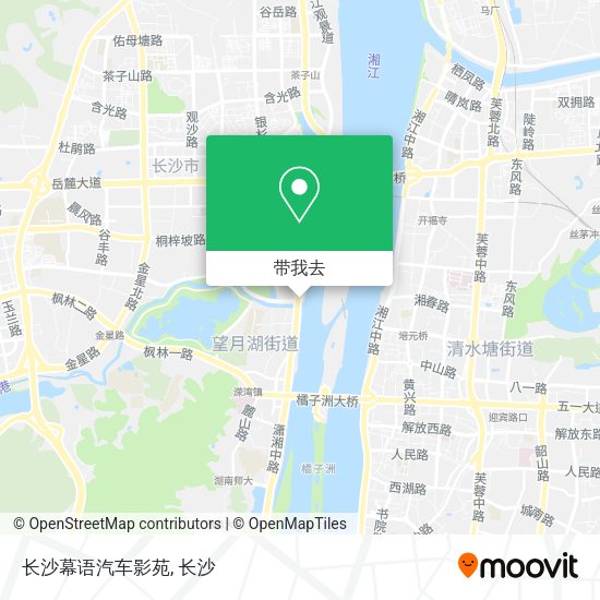 长沙幕语汽车影苑地图