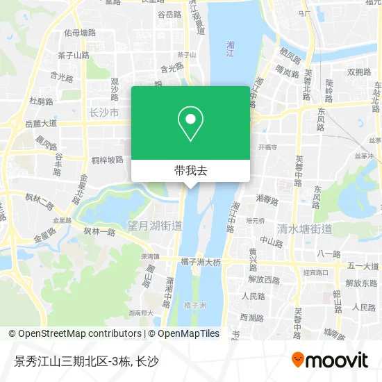 景秀江山三期北区-3栋地图
