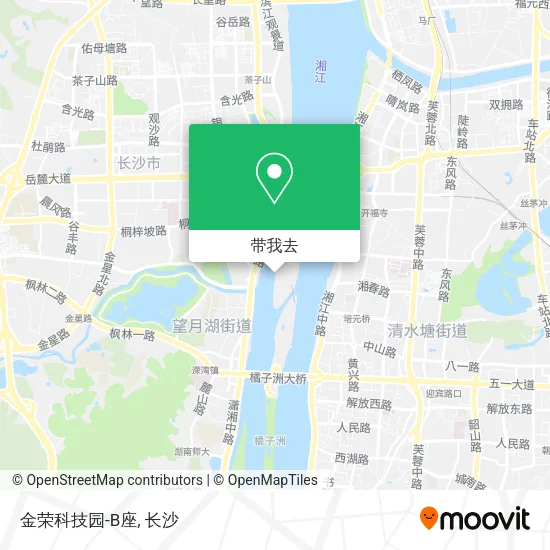 金荣科技园-B座地图