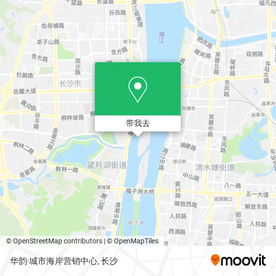 华韵·城市海岸营销中心地图