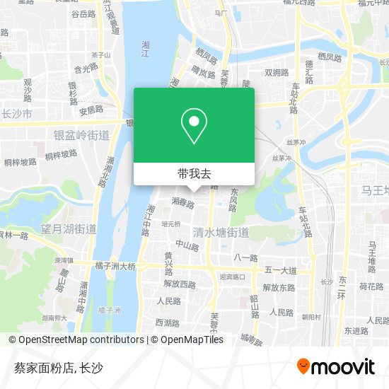 蔡家面粉店地图