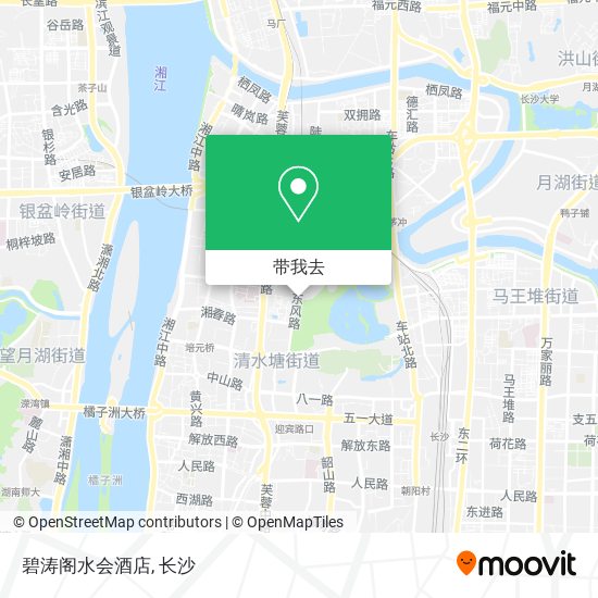 碧涛阁水会酒店地图
