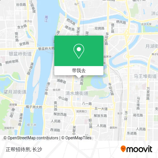 正帮招待所地图