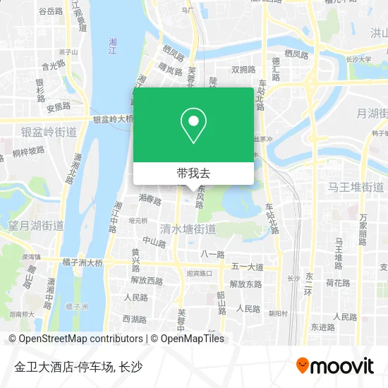 金卫大酒店-停车场地图