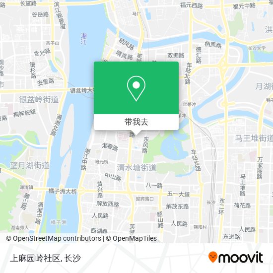 上麻园岭社区地图