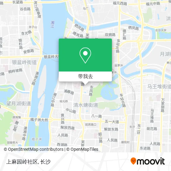 上麻园岭社区地图