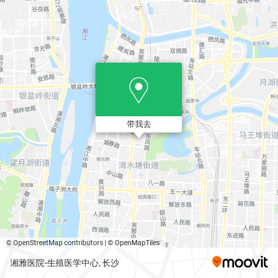 湘雅医院-生殖医学中心地图