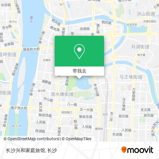 长沙兴和家庭旅馆地图
