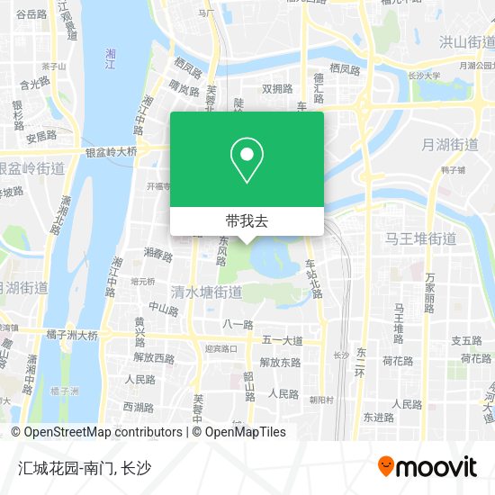 汇城花园-南门地图