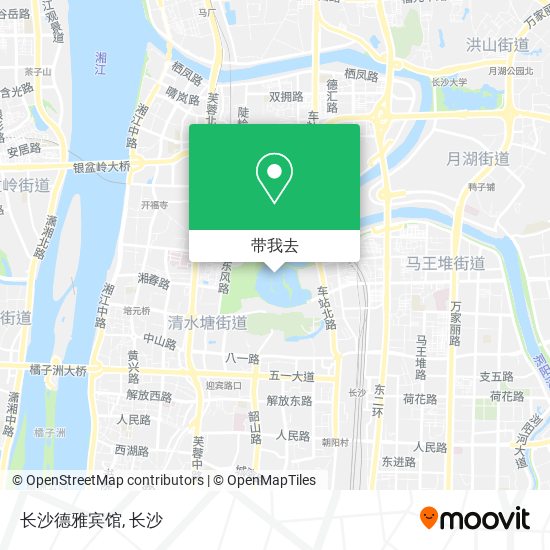 长沙德雅宾馆地图
