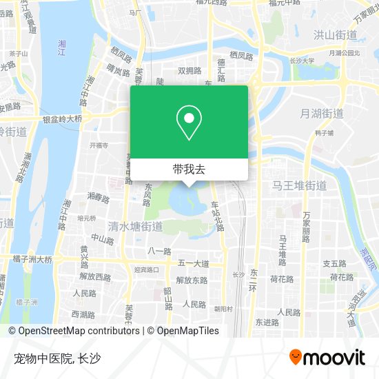宠物中医院地图