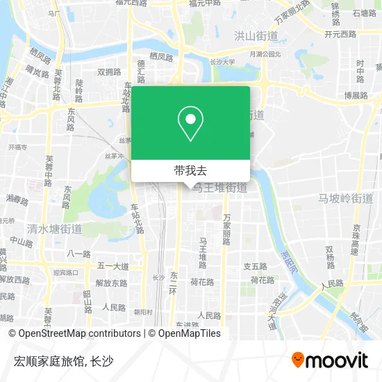 宏顺家庭旅馆地图