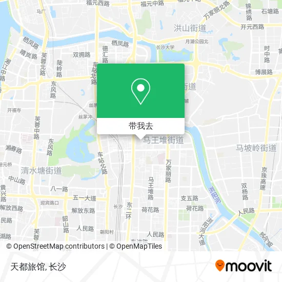 天都旅馆地图