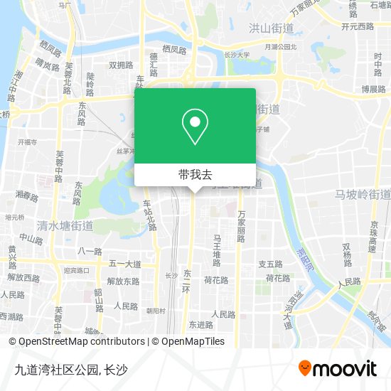 九道湾社区公园地图