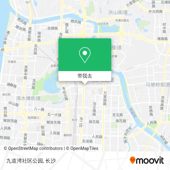 九道湾社区公园地图