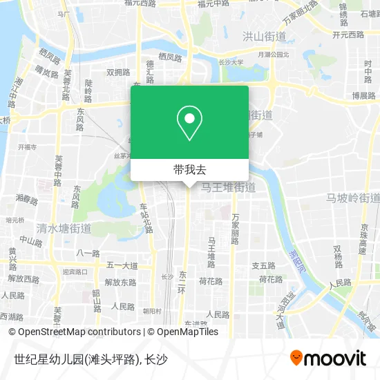 世纪星幼儿园(滩头坪路)地图