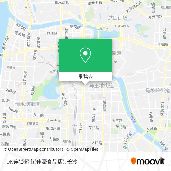 OK连锁超市(佳豪食品店)地图