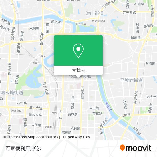 可家便利店地图