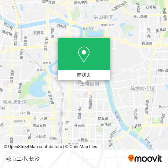 燕山二小地图