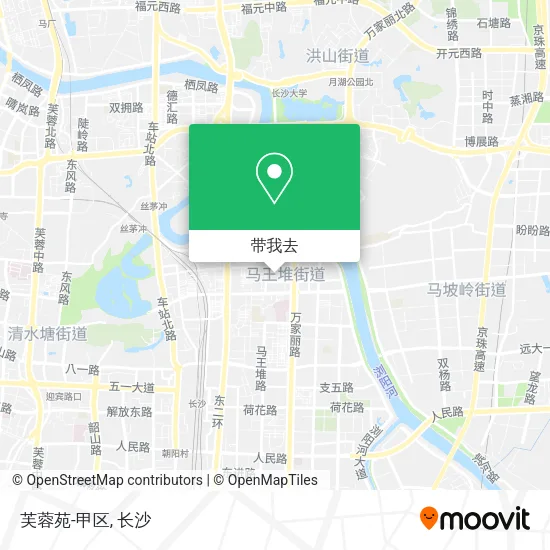 芙蓉苑-甲区地图