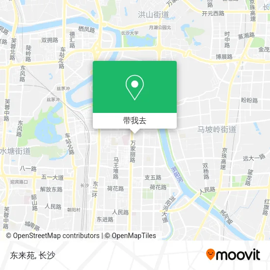 东来苑地图
